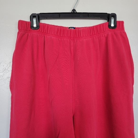 Callaway Golf Apparel Red Fleece Sweat Pants Sweats Vintage Large Sweatpants - Picture 2 of 8